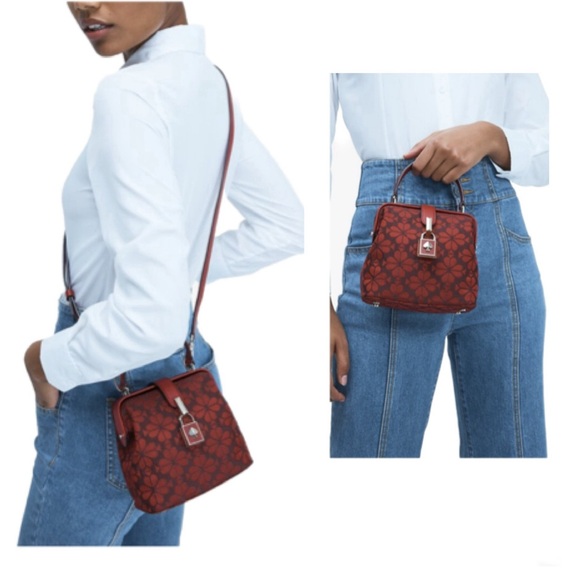 SOLD!!NWT Kate Spade NY Remedy Spade Flower Doctor Bag W/Lock HTF!!♠️⭐️⭐️ - Picture 12 of 16